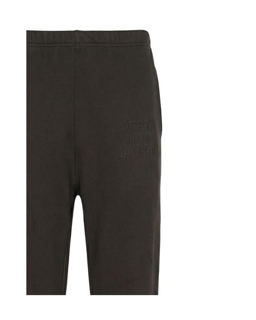 GALLERY DEPT. Black Wide-Leg Casual Pants for men