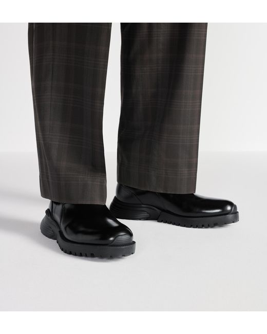 Dior Black Dior Combat Jodhpur Ankle Boot for men