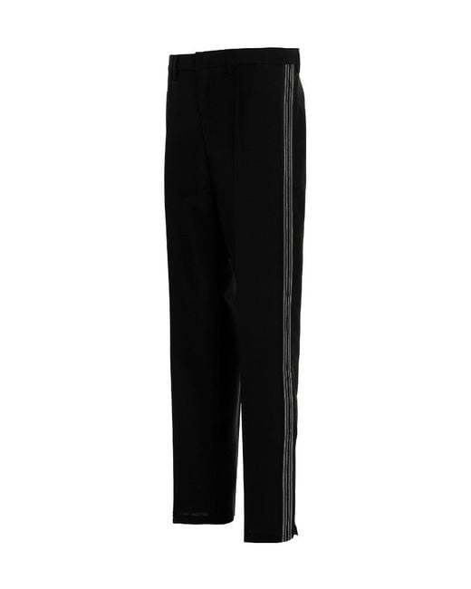 Prada Black Straight Leg Tailored Pants for men