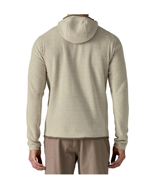 Patagonia Natural X R1 Air Hooded Zip-Up Sweater for men