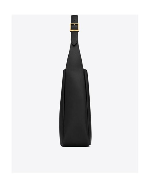 Saint Laurent Black Le 5 À 7 Large Shoulder Bag