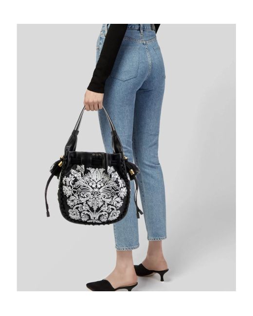 Dior Black Logo Shoulder Bag