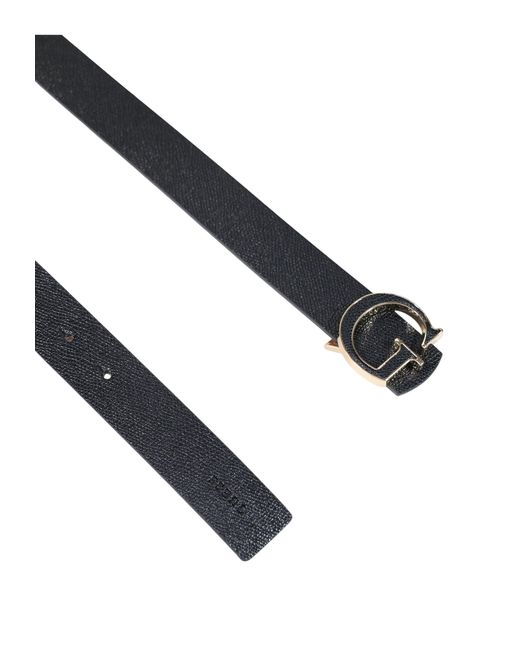 Guess White Adjustable Belt