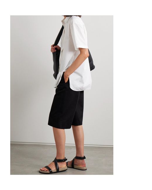 Nili Lotan White Alban Button-Down Shirt