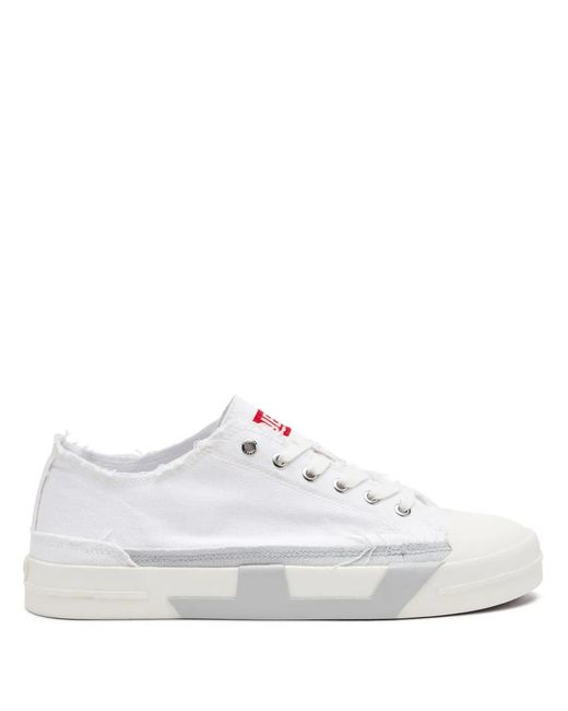 DIESEL White S-D-Verse Low Trainers