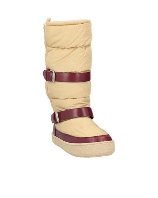 Isabel Marant Natural Two-Tone Boots