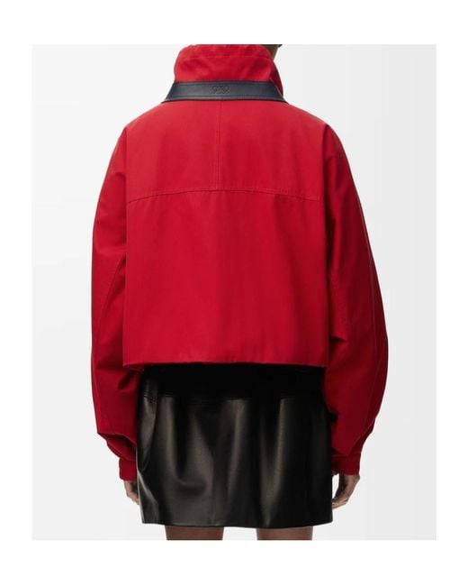 Loewe Red Zipped Jacket