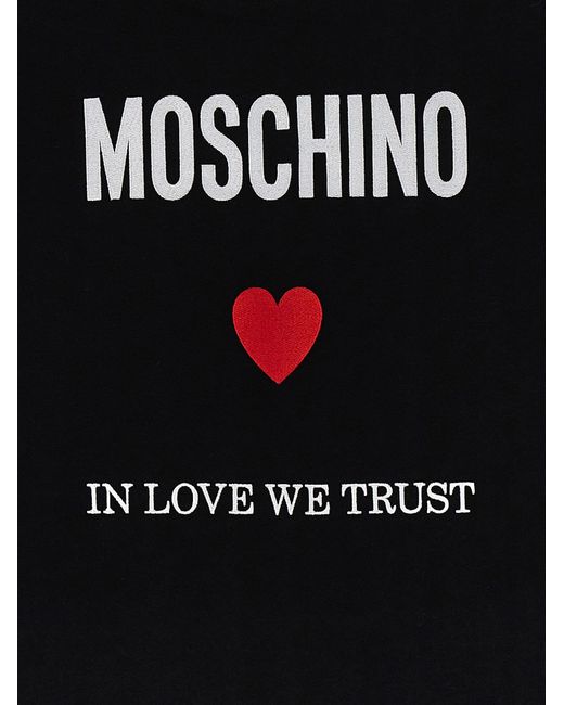 Moschino Black T-Shirts