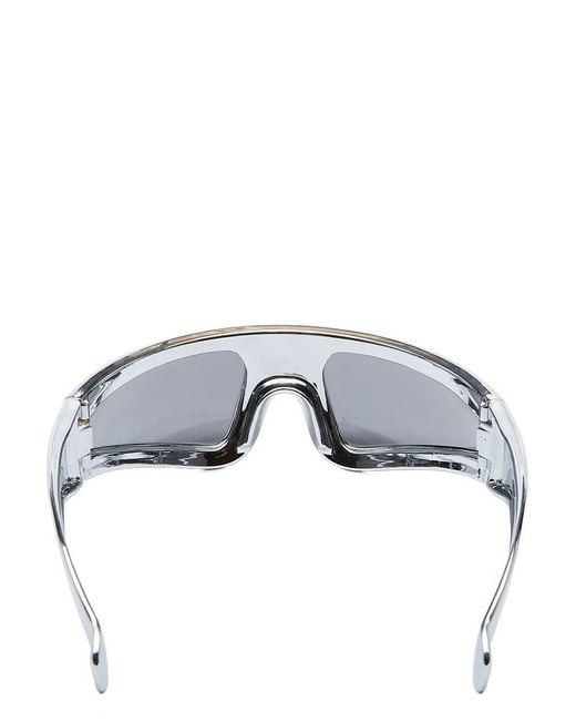 Rick Owens White Ryder Sunglasses