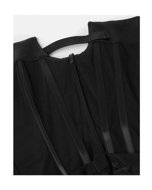Versace Black Medusa '95 Sleeveless Maxi Dress