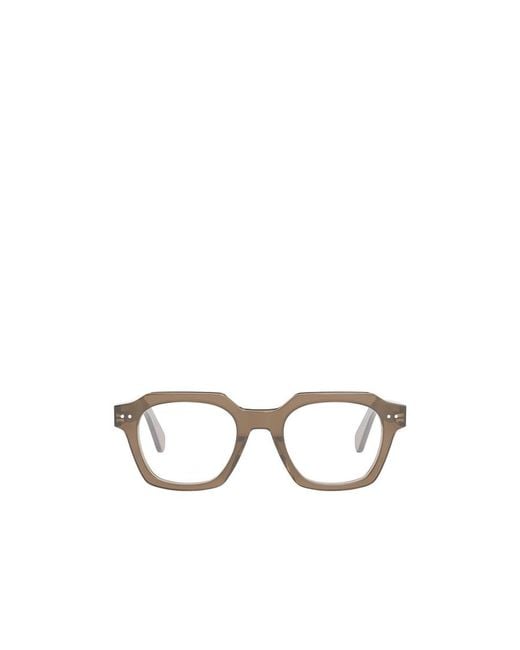 Céline White Logo Flat Mirror for men