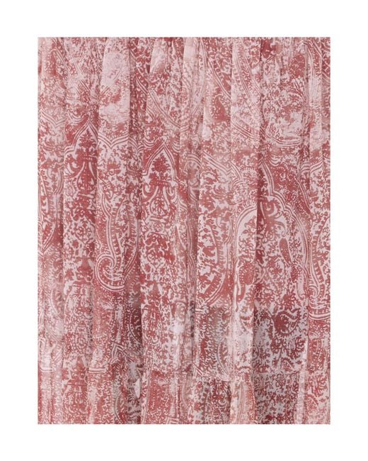 Aniye By Pink Niko Paisley Long Skirt