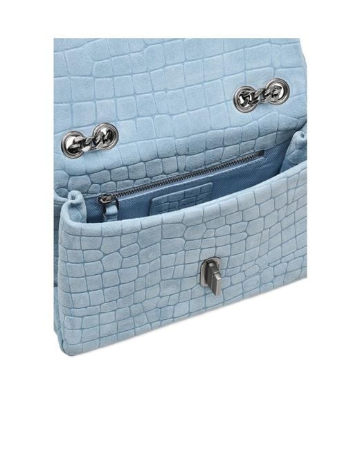 Marc Jacobs Blue Slim Chain Shoulder Bag