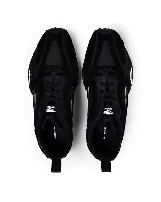 Balenciaga Black Low-Top Sports Shoes for men