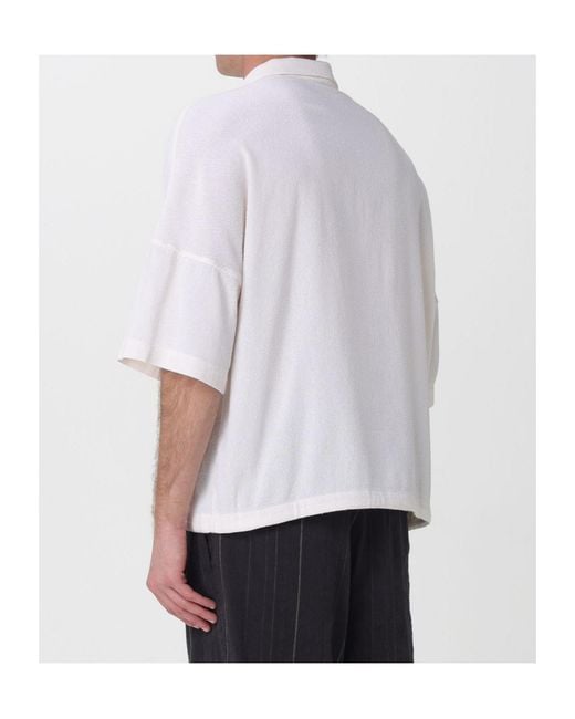 Barena White Buttoned Shirt for men