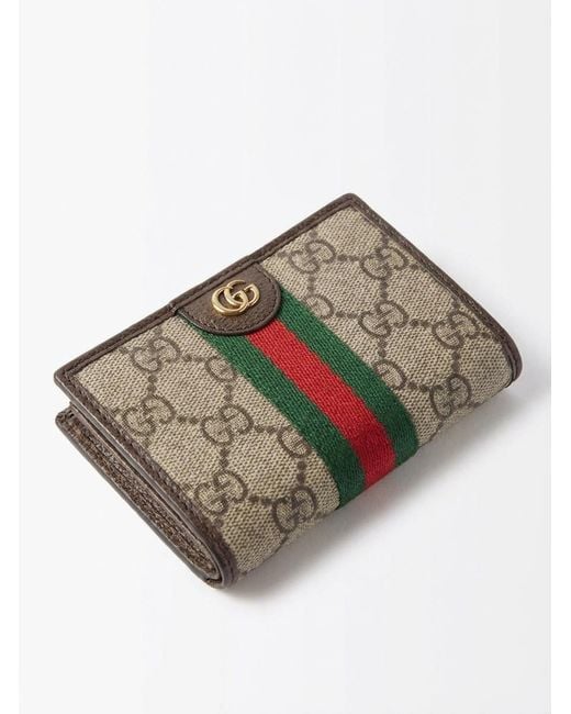 Gucci Gray Ophidia Small Wallet