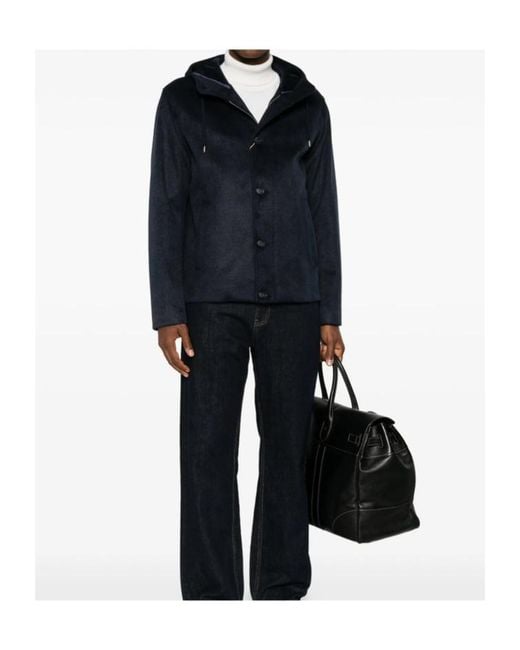 Herno Black Long-Sleeve Jacket for men