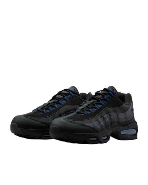 Nike Black Air Max 95 Big Bubble Sneakers for men