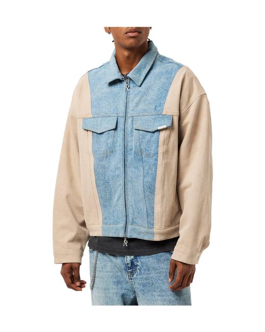 Represent Blue Classic Denim Jacket for men
