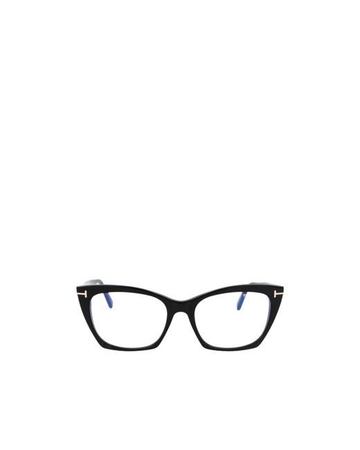 Tom Ford White Eyewear Cat-Eye Glasses