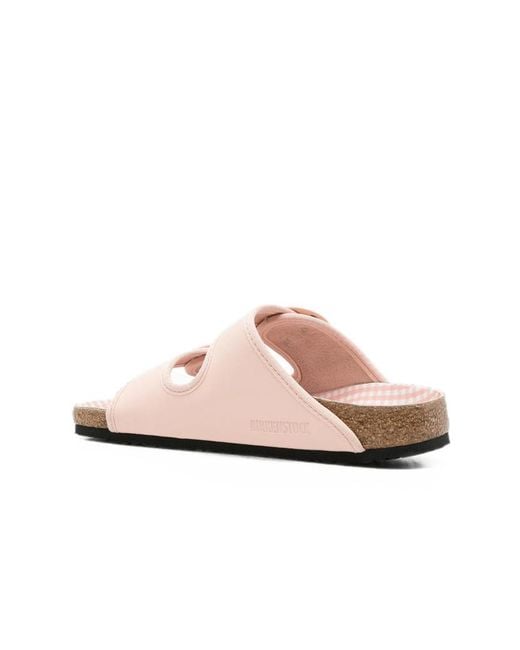 Repetto Pink X Birkenstock Round-Toe Flat Sandals