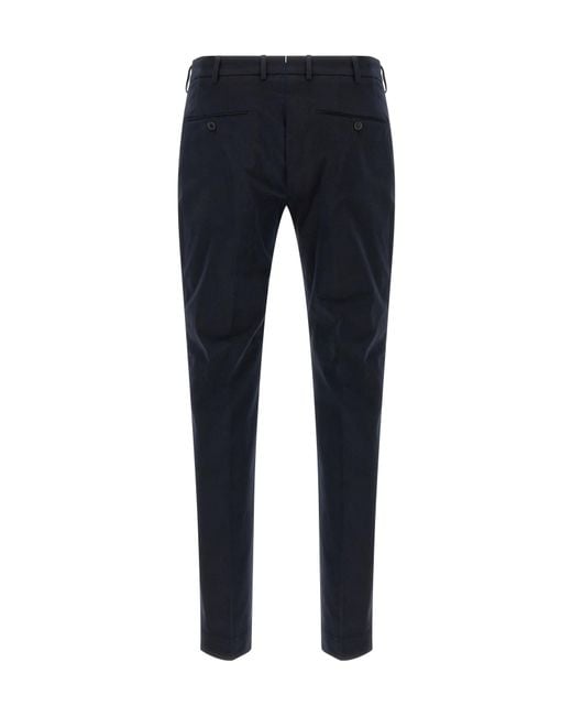 Incotex Blue Pattern 30 Slim-Fit Pants for men