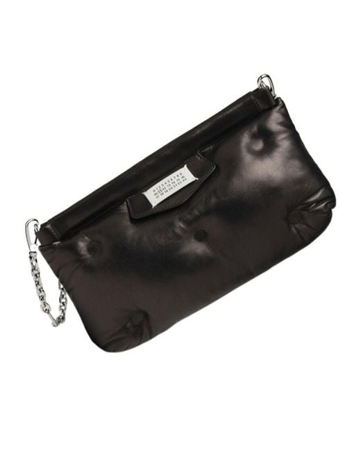 Maison Margiela Black Glam Slam Clutch Bag