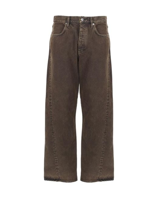 sunflower Brown Belt Loop Jeans for men