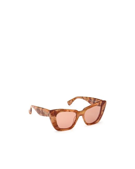 Max Mara Pink Cat-Eye Sunglasses