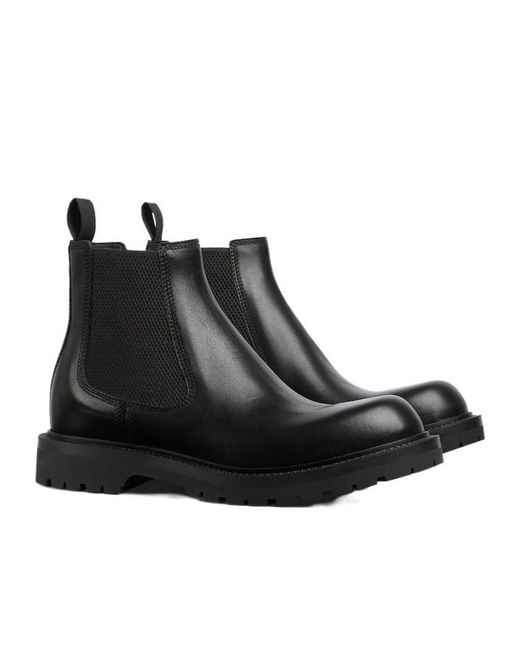 Gucci Black Web Detailed Boots for men