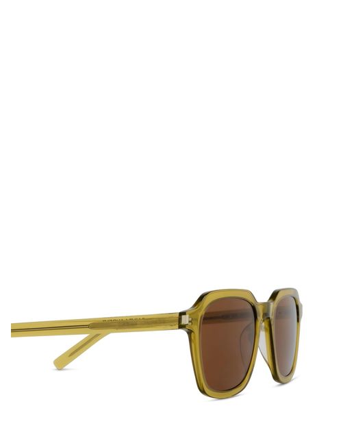 Saint Laurent Multicolor Eyewear Square Frame Glasses for men