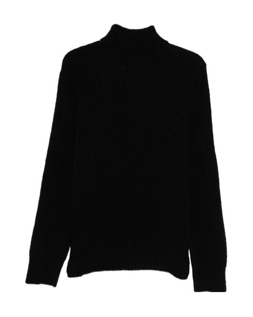 Barena Black High-Necked Long-Sleeve Sweater for men