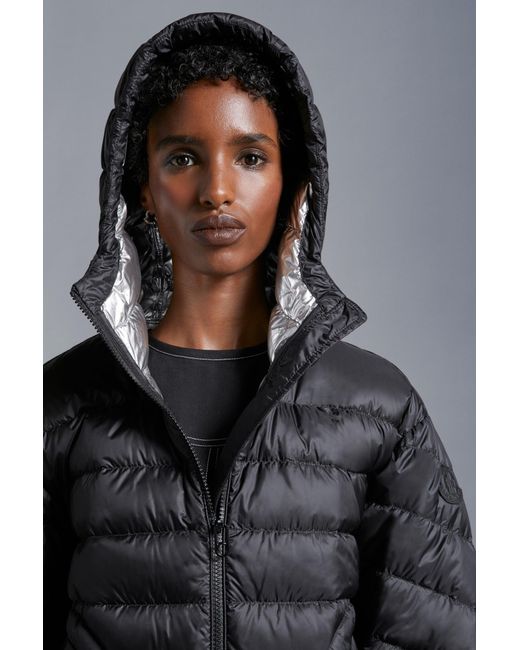 Moncler Black Delfo Short Down Jacket