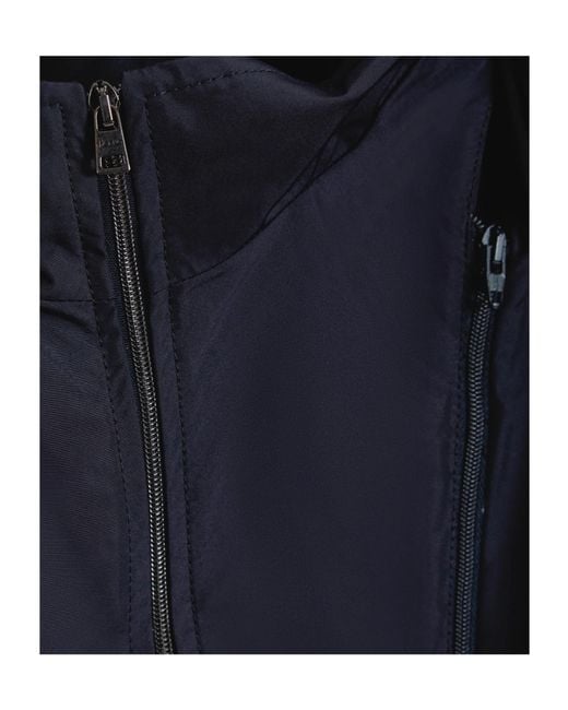 Herno Blue Hooded Parka for men