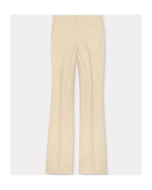 KENZO Natural Flared Pants