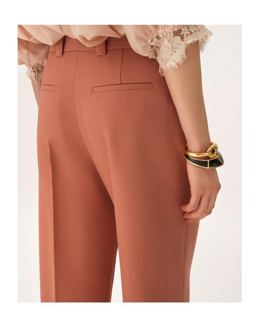 Chloé Pink Chloé Flared Bootcut Trousers