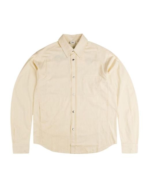 Autry Natural Herringbone Overshirt for men