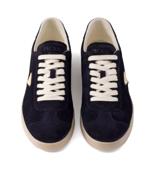 Prada Blue Lane Sneakers for men