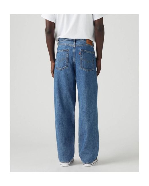 Levi's Blue 578 Relaxed Baggy Jeans for men
