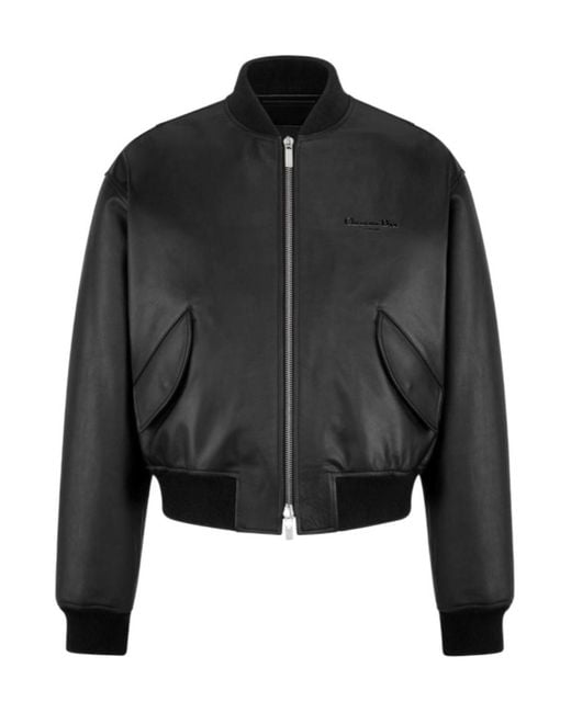 Dior Black Homme Christian Couture Bomber Jacket for men