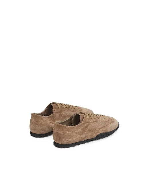 Common Projects Brown Flat-Soled Sneakers for men