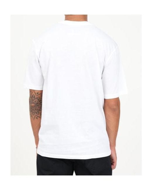 Moschino White Short-Sleeved T-Shirt for men