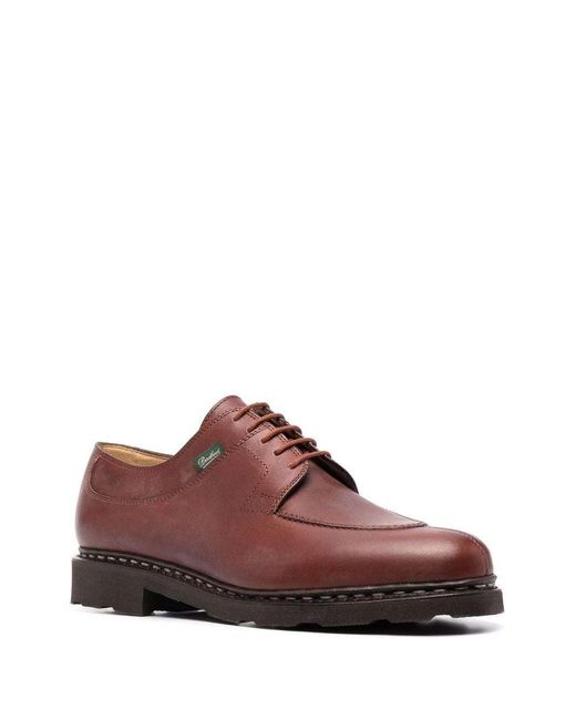 Paraboot Brown Avignon Lace-Up Shoes for men