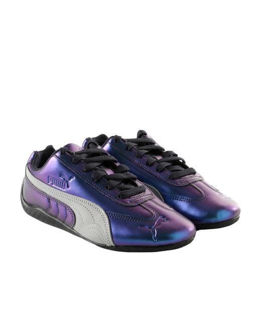 PUMA Blue Lace-Up Casual Shoes for men