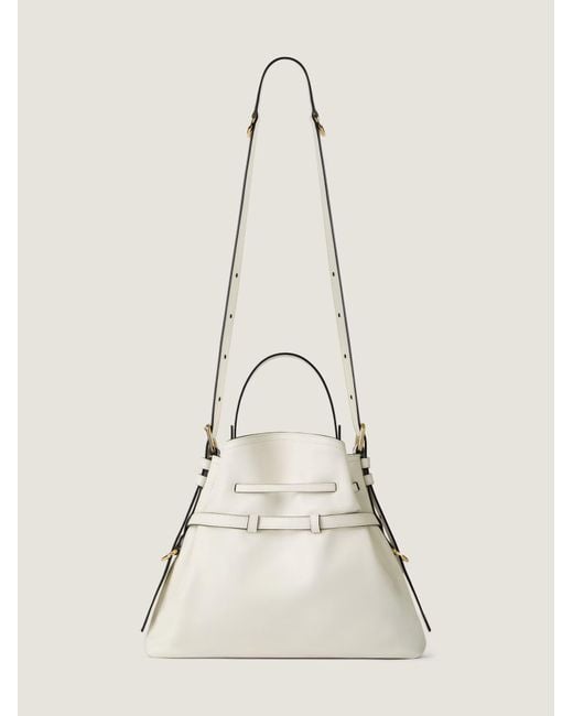 Givenchy White Small Voyou Bucket Bag