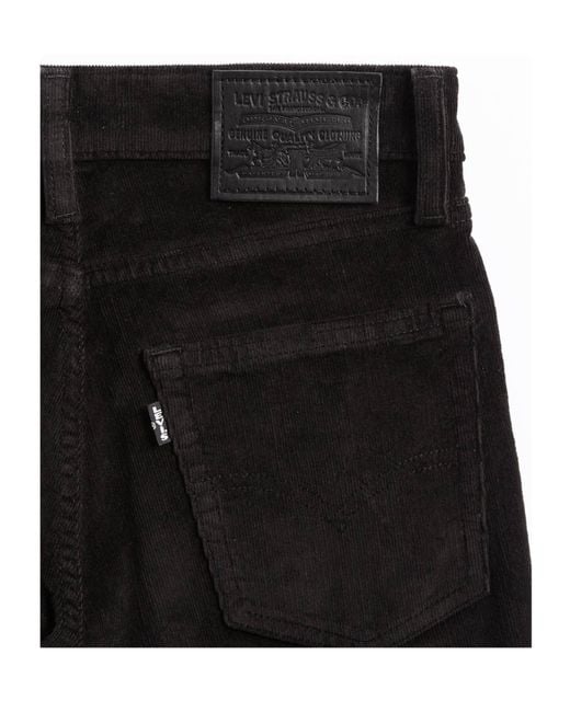 Levi's Black Cotton Trousers