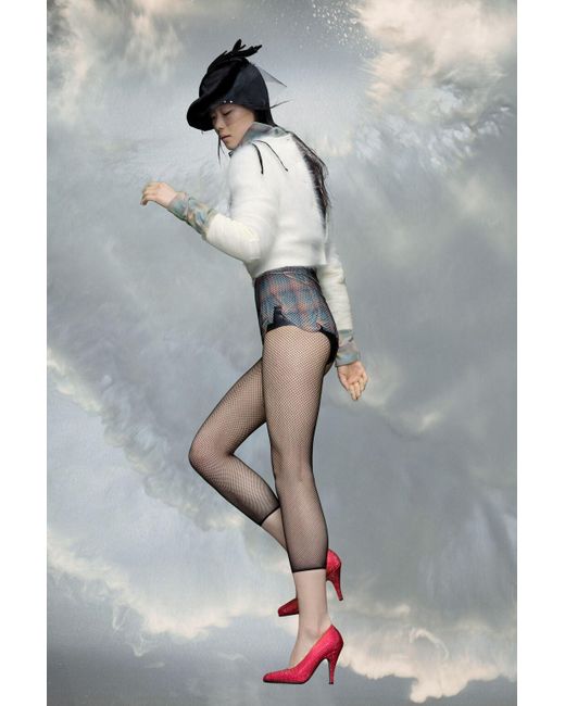 Maison Margiela White Four Stitches Buttoned Cardigan