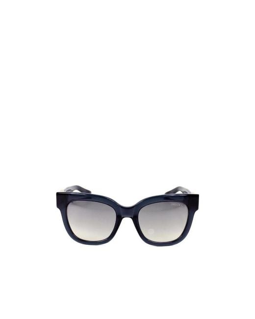 Jimmy Choo White Logo Sunglasses