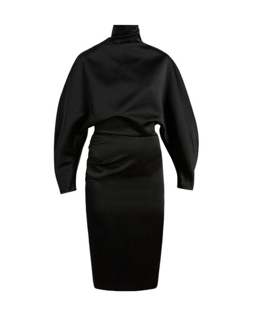 Khaite Black Harlin Dress