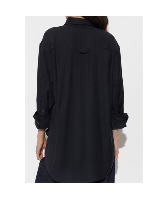 Citizens of Humanity Blue Kayla Oversized Shirt